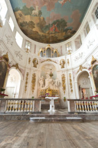 Kapelle im Jagdschloss Hubertusburg, Wermsdorf, Sachsen, Deutschland Kapelle im Jagdschloss Hubertusburg, Wermsdorf, Sachsen, Deutschland
